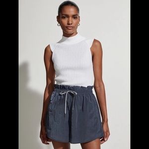 NWT Varley Fowler Fitted Knit Sweater Tank